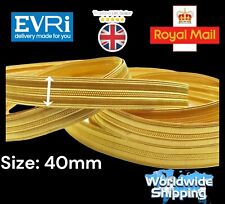 GOLD Mylar braid "Size 40mm"
