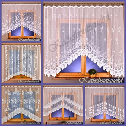 Jardiniere net curtains lace - jardiniere,