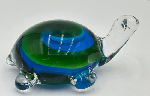 Murano glass turtle - murano,