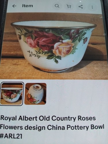 Royal albert old country roses - albert,
