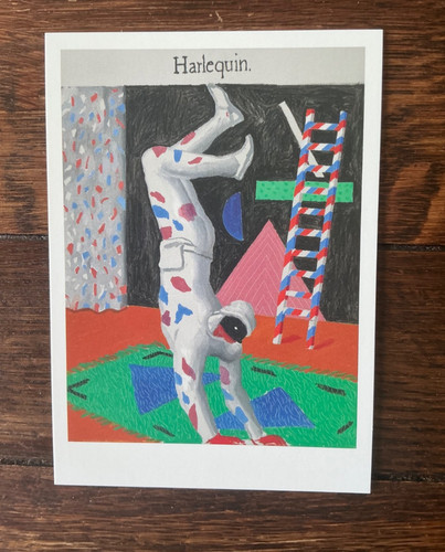 David hockney harlequin tate - hockney,