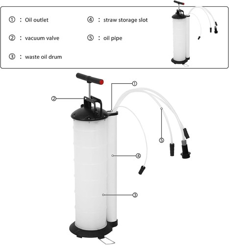Manual vacuum oil pump - manual,