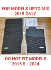 NEW GENUINE JAGUAR F-TYPE RUBBER FLOOR MATS  UPTO 2015 to ViN K22814 HEAVY DUTY 