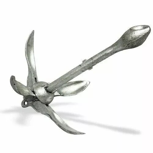 Galvanised folding kayak - galvanised,