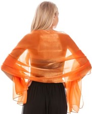 Central Chic Iridescent Wedding Pashmina Wrap Shawl Wedding Brides Bridesmaids