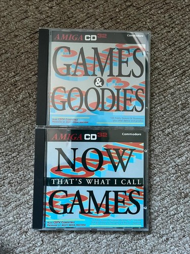 Amiga cd32 discs games - discs,