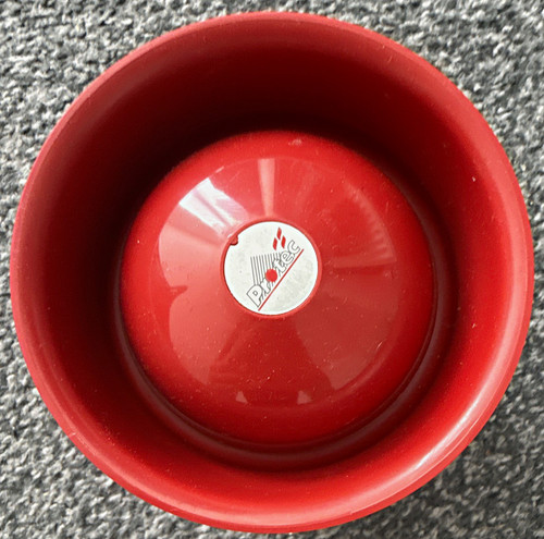 Protec red fire alarm siren - protec,
