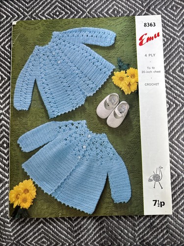 Emu 8363 4ply crochet vintage - 4ply,