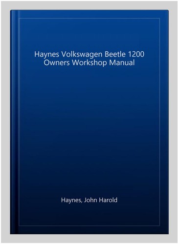Haynes volkswagen beetle - haynes,