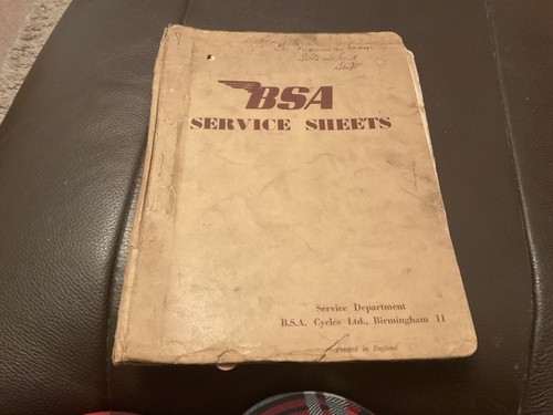 Vintage bsa motorcycle - vintage,