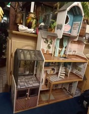 Large Wooden Dolls House +