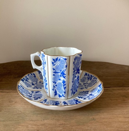 Dainty antique blue and white