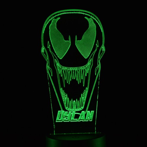Venom mask night - mask, light