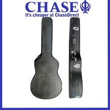 Farida Deluxe Classical / Acoustic /Dreadnought Guitar Hard Wood Case in Black -