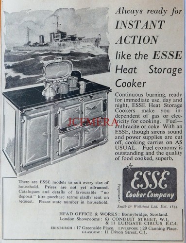 Wartime esse cooker - wartime,
