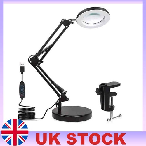 10x led magnifier glass desk - glass,