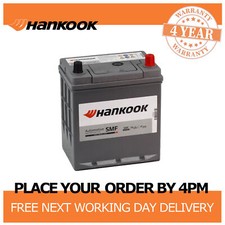 12V Car Battery 054 Type, Hankook 35Ah 330CCA Sealed Calcium - 187 x 136 x 220mm