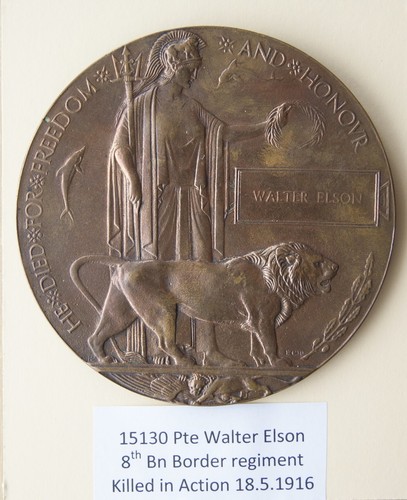 Ww1 memorial plaque - ww1,