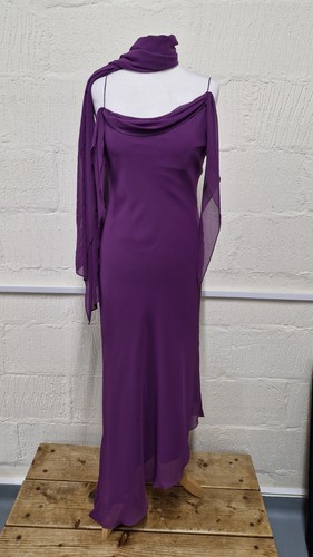 Gina bacconi purple - bacconi, long