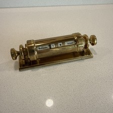 Vintage Heavy Brass Desk Top