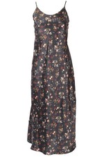 REFORMATION SILK MIDI DRESS