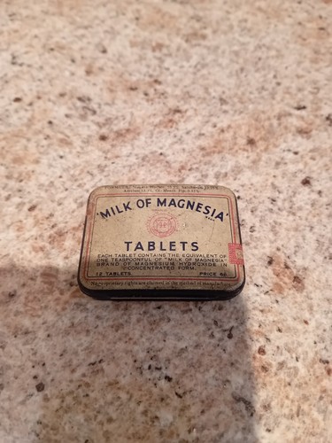 Vintage milk magnesia - milk,