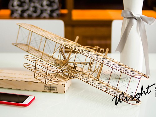 Wright flyer scale 500mm - wright,