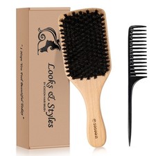 Boar Bristle Hair Brush, 100%
