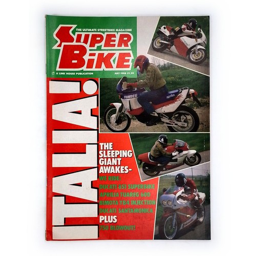 Superbike magazine july - superbike, 1988
