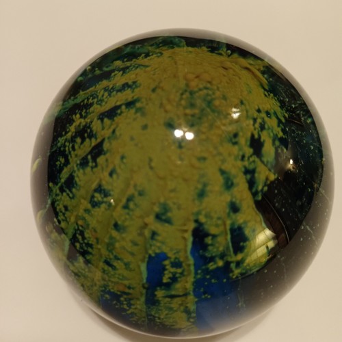 Mdina glass paperweight sea - ,