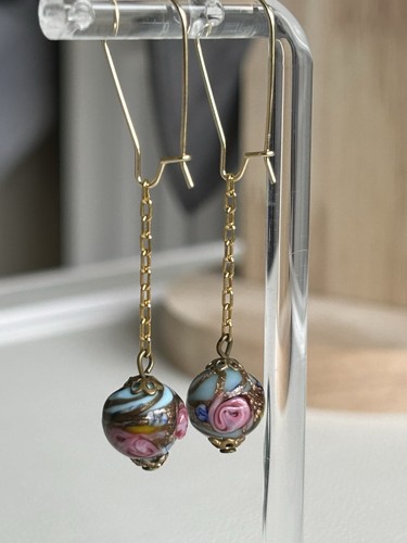 Vintage murano glass fiorato - vintage,
