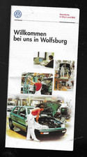 VW Brochure.. Welcome to Wolfsburg. locations in words and pictures