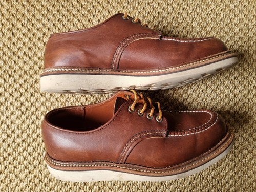 Red wing 8109 moc - red, toe