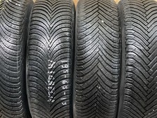 4X 195/65R15 M+S MICHELIN ALPIN 5 6MM TREAD PART WORN TIRE TESTED ALL SEASON