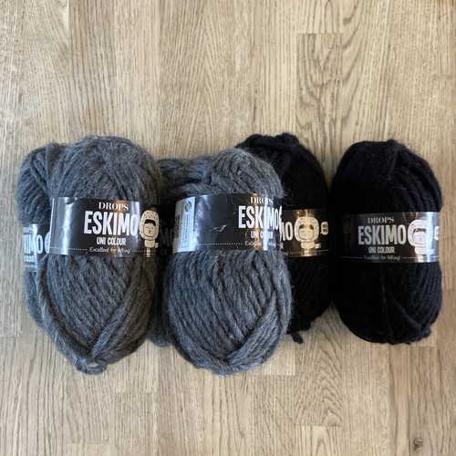 Drops eskimo yarn 50g - eskimo, 6x