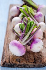 1000 Samen Speiserübe Purple Top White Globe Turnip Radieschen Gemüse Garten