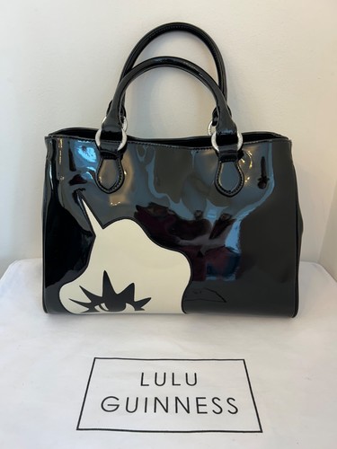 Lulu guinness patent - guinness, leather