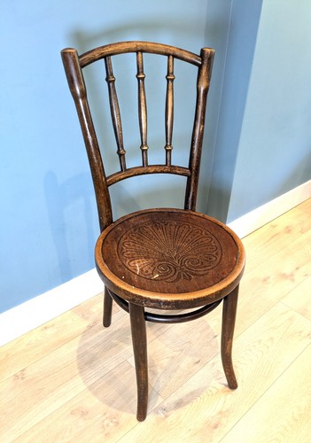 Art nouveau dining chair - dining,