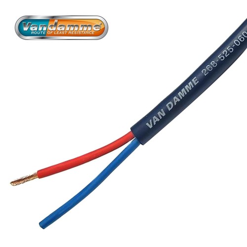 Van damme speaker cable blue - damme,