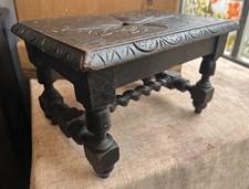 Victorian Carved Oak Small