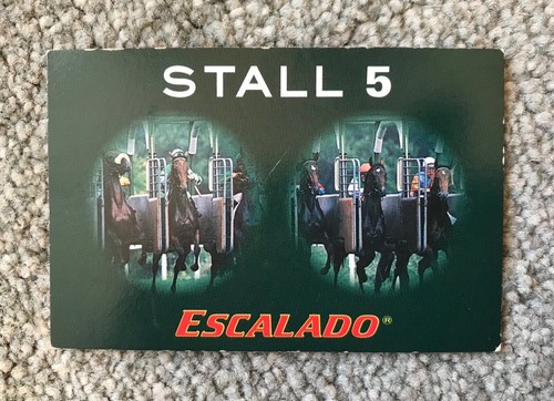 Spare replacement stall card - spare, 5