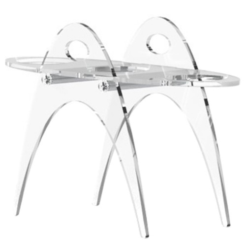 Ice cream cone holder rack - cream,