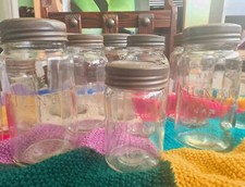 17* Vintage Kilner Jars -