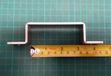 Concrete Fence Post Panel Clip Clamp Security Bracket Aluminum 3" x 1"