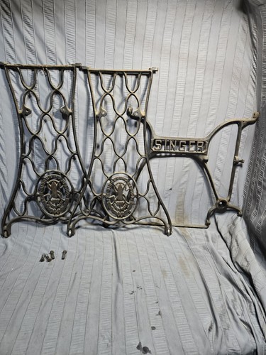 Antique singer treadle sewing - antique,