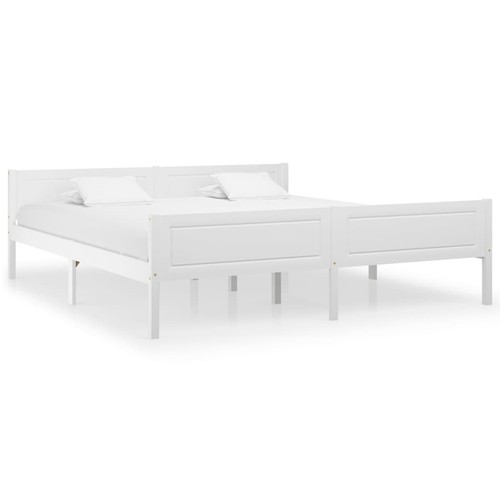 Solid wood pine bed frame - wood,