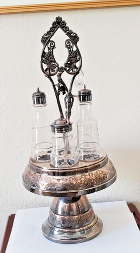 Antique quadruple silver plate - antique,