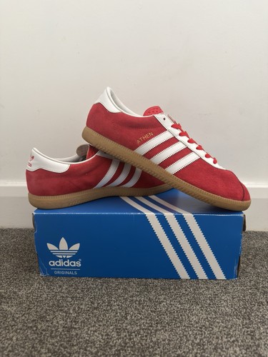 Adidas athen red - red, white