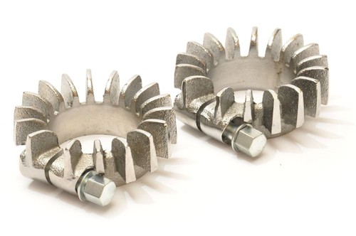 Finned exhaust clamp - exhaust,