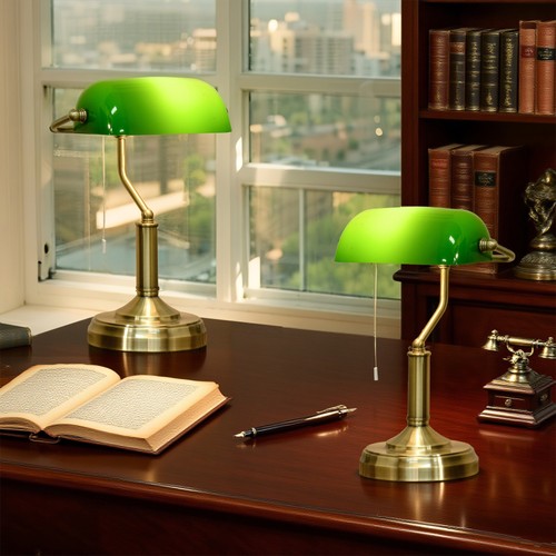 Banker desk lamps set - desk, of